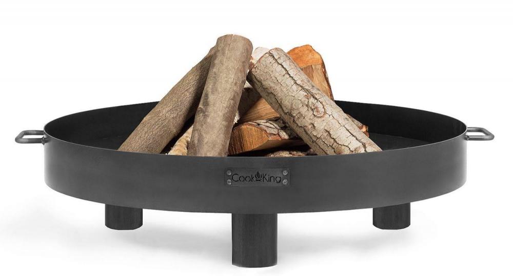 CookKing Feuerschale "Tunis" 80 cm, rund Handarbeit, aus Stahl